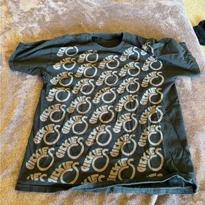 Vintage Punk All Over Print Dickies Black Band Tee